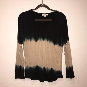 SUPER SOFT long sleeve tie dye shirt